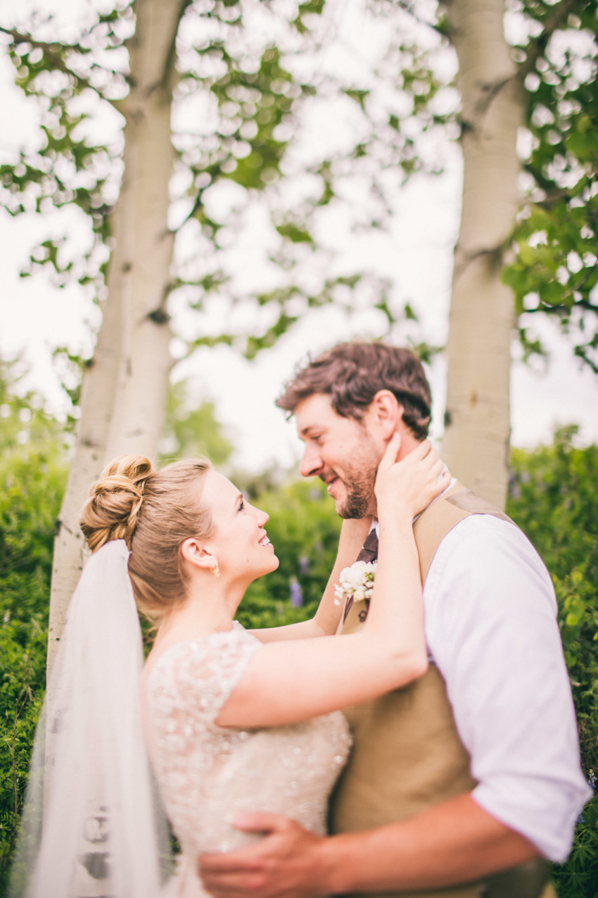 013_Crested Butte Wedding Photographer Secret Stash Woods Walk Ceremony Jamie Blue Bird Events Boho Epic Stars