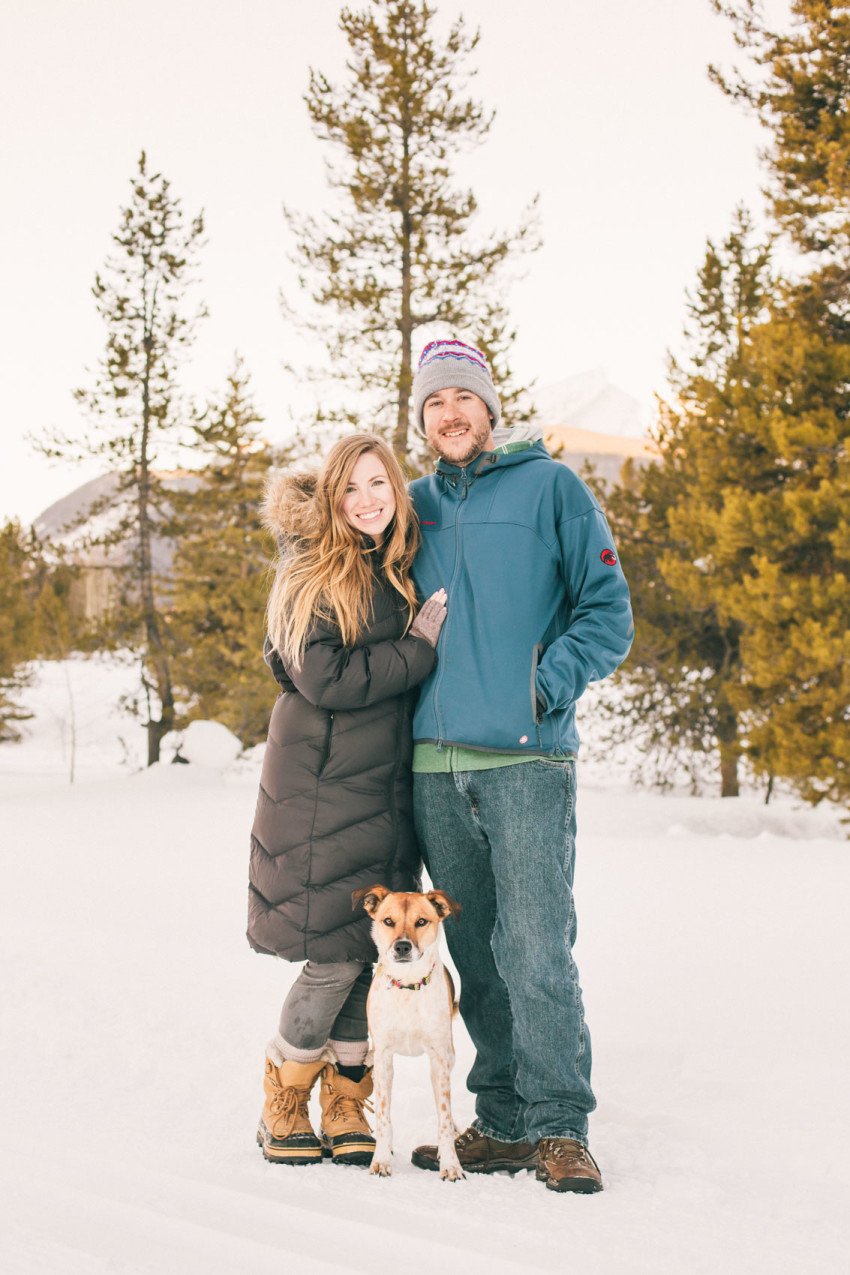 016 Julie Matt Crested Butte Engagement Winter Snow Outdoors Fun Local spots Paradise