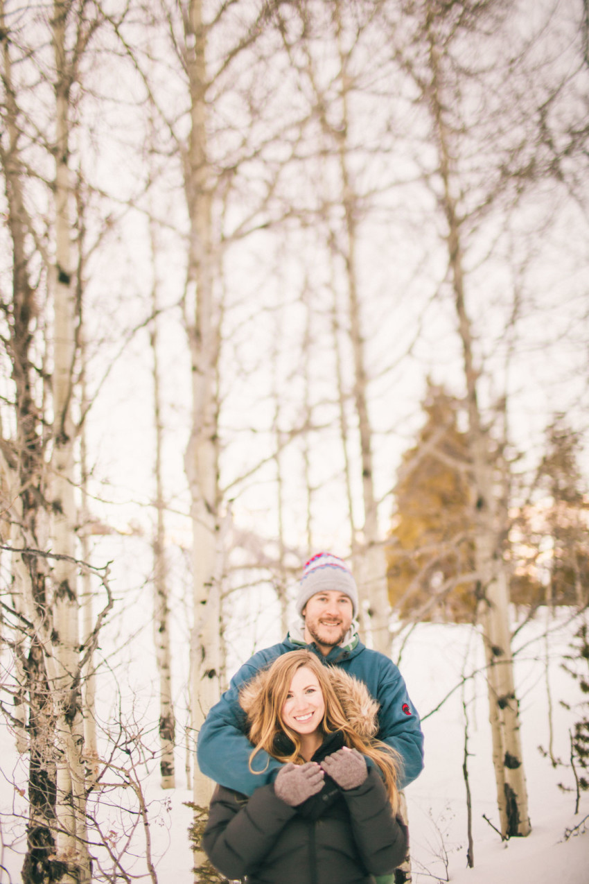 017 Julie Matt Crested Butte Engagement Winter Snow Outdoors Fun Local spots Paradise