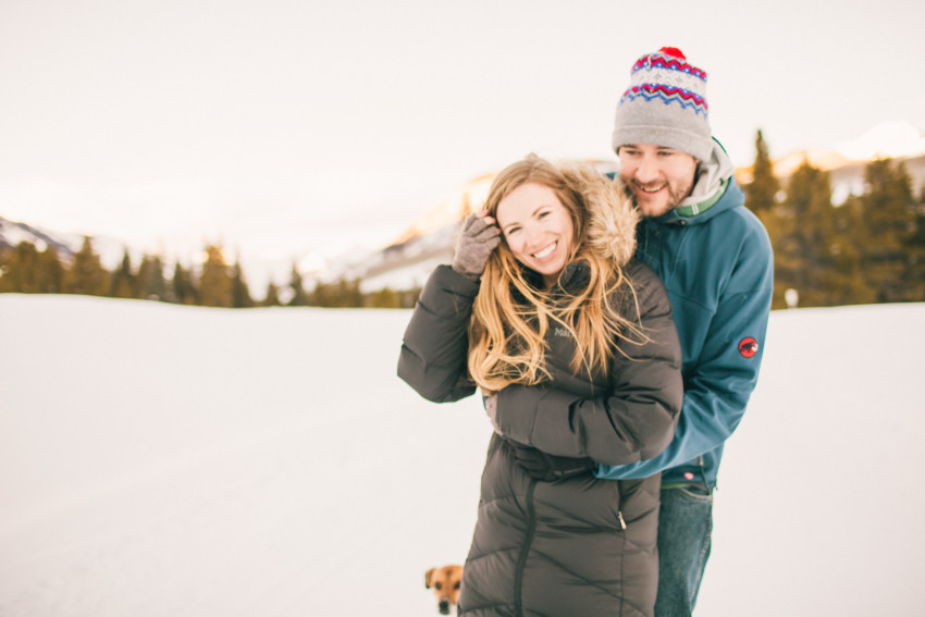 018 Julie Matt Crested Butte Engagement Winter Snow Outdoors Fun Local spots Paradise