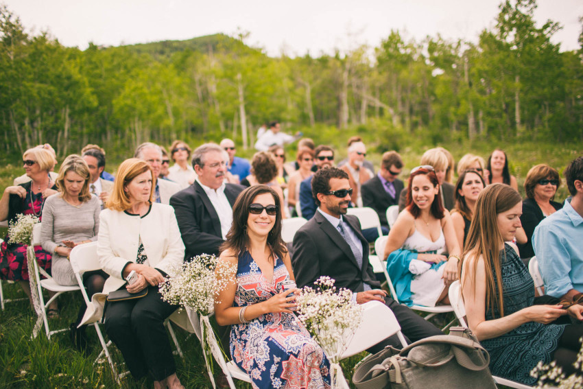 021_Crested Butte Wedding Photographer Secret Stash Woods Walk Ceremony Jamie Blue Bird Events Boho Epic Stars