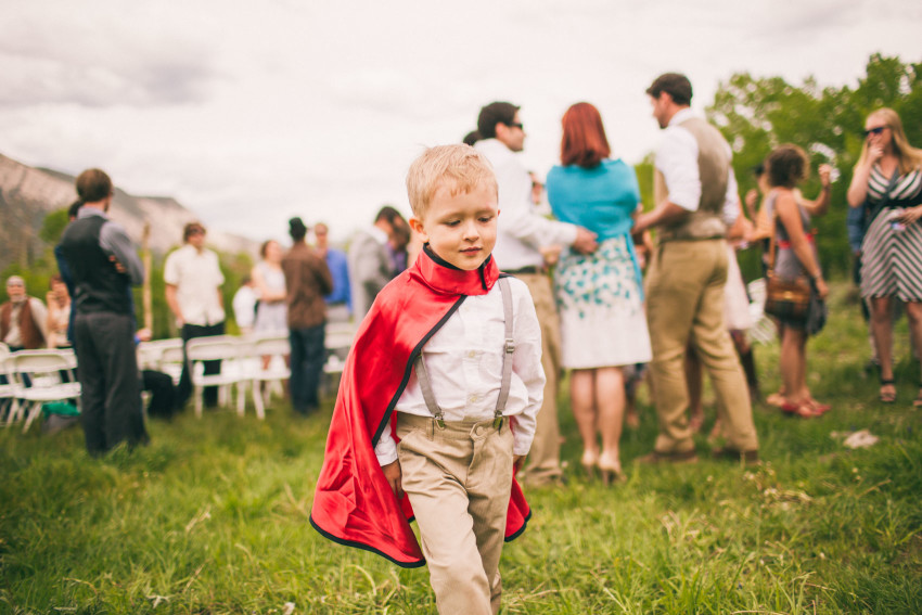 037_Crested Butte Wedding Photographer Secret Stash Woods Walk Ceremony Jamie Blue Bird Events Boho Epic Stars