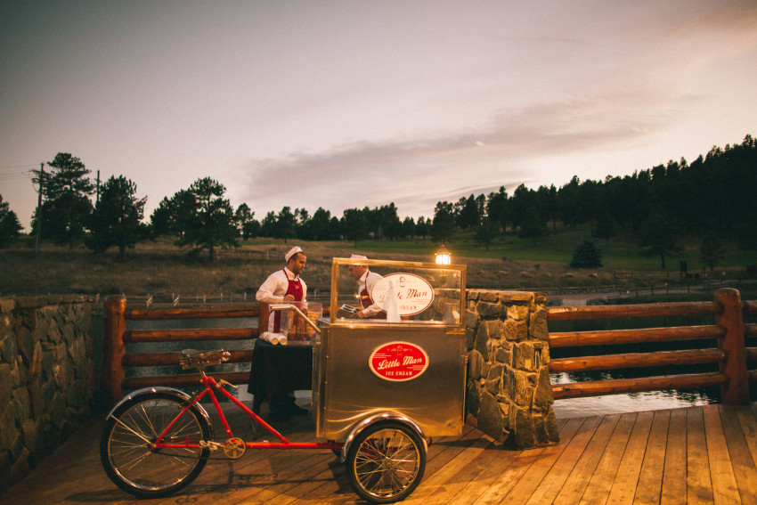 060 Evergreen Lake House Wedding Photographer little man ice cream