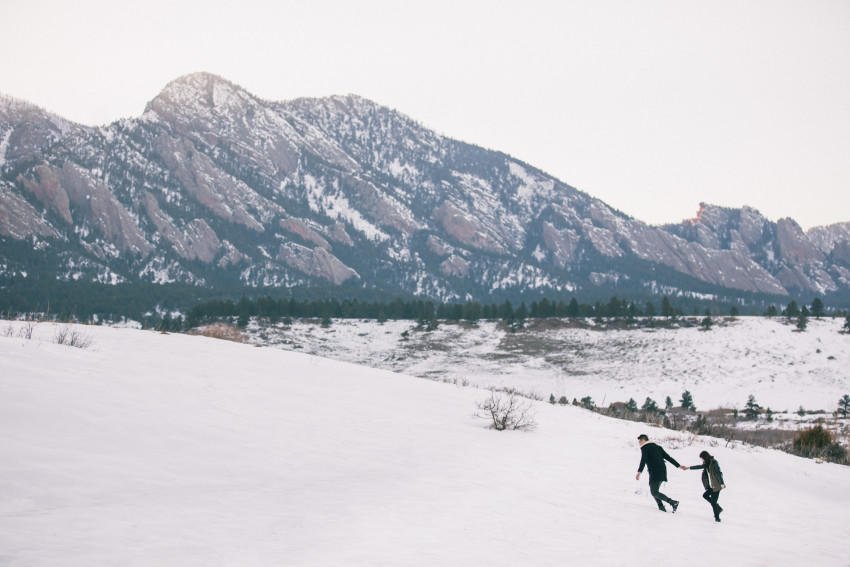 Dana Jhun Engagement Continental Divide Adventure Snow Winter-002