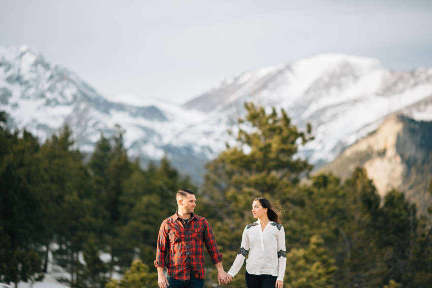 Katie Nick Anniversary RMNP Rocky Mountain National Park Estes Park Wedding Photographer Outdoor Adventure Session-011