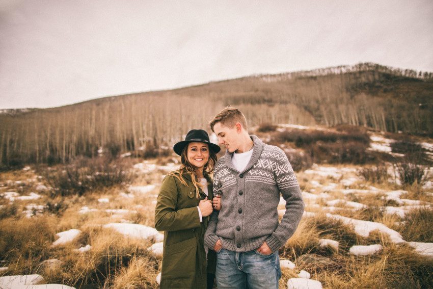 Kolby Dillon Crested Butte Outdoor Mountain Engagement Adventure Winter-004