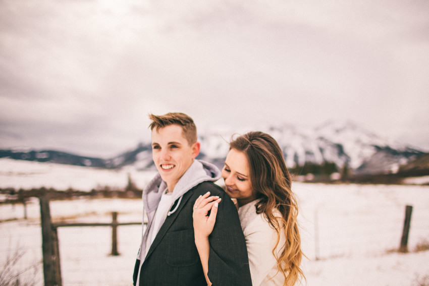 Kolby Dillon Crested Butte Outdoor Mountain Engagement Adventure Winter-008