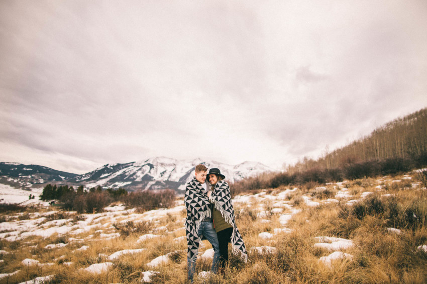 Kolby Dillon Crested Butte Outdoor Mountain Engagement Adventure Winter-009