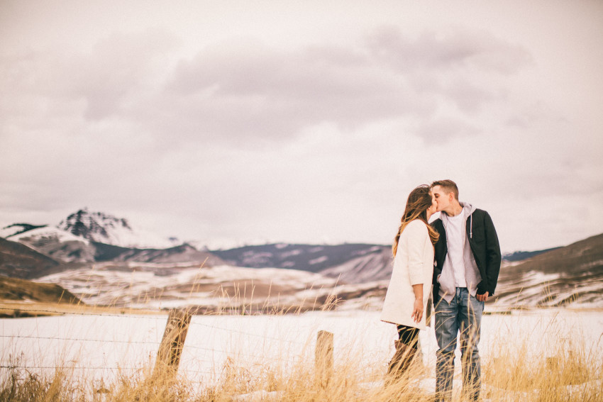 Kolby Dillon Crested Butte Outdoor Mountain Engagement Adventure Winter-010