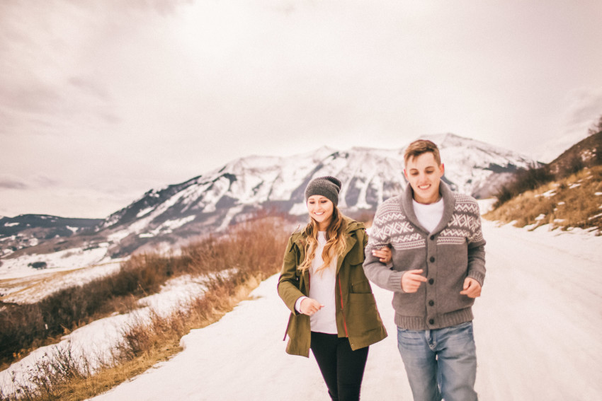 Kolby Dillon Crested Butte Outdoor Mountain Engagement Adventure Winter-011