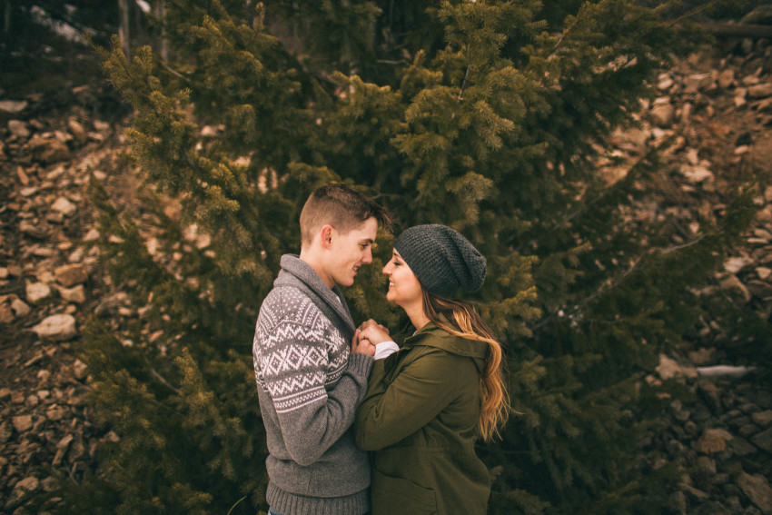 Kolby Dillon Crested Butte Outdoor Mountain Engagement Adventure Winter-012