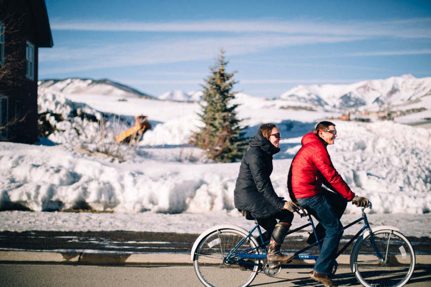 Sarah Seth Engagement Crested Butte Slate River Bridges Tour Charming Tandem Bicycle-005