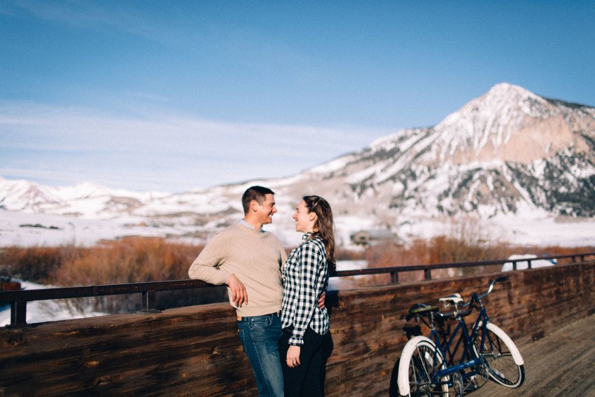 Sarah Seth Engagement Crested Butte Slate River Bridges Tour Charming Tandem Bicycle-007