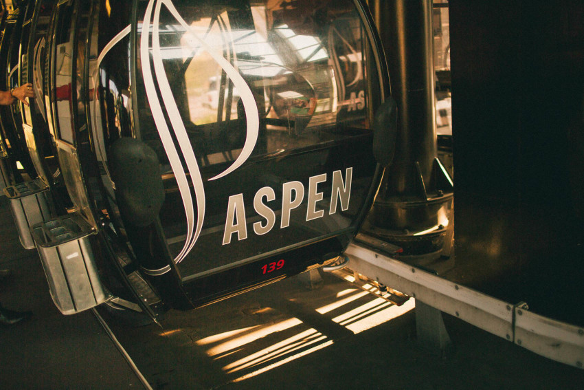 011 Aspen CO Mountain Top Luxury Wedding Intimate Gondola Upload Tiffany Tom
