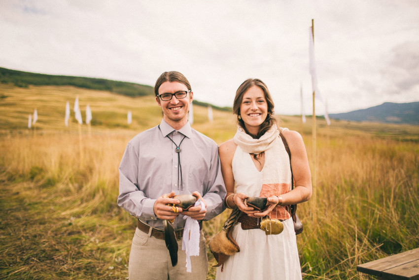 022 Crested Butte CO Private Ranch Wedding Local Foodie Stormy Rain Unique Initimate Burning of Sage Ceremony Barn Live Band Marquee Lights Stars Night Sky