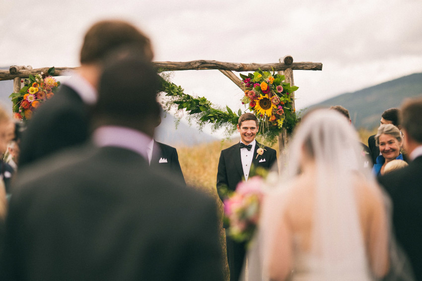 040 Crested Butte CO Private Ranch Wedding Local Foodie Stormy Rain Unique Initimate Burning of Sage Ceremony Barn Live Band Marquee Lights Stars Night Sky