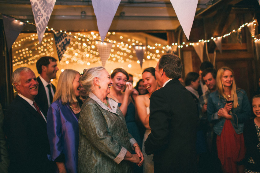 105 Crested Butte CO Private Ranch Wedding Local Foodie Stormy Rain Unique Initimate Burning of Sage Ceremony Barn Live Band Marquee Lights Stars Night Sky