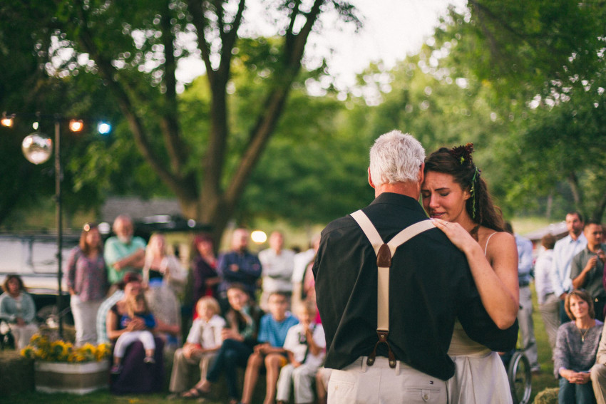 108 Mukwonago Milwaukee WI Barn DIY Laid-back Country Emotional Father Daughter Dance Danny Andrea