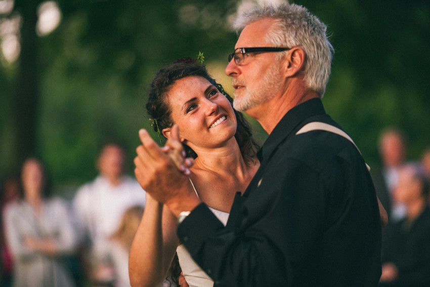 110 Mukwonago Milwaukee WI Barn DIY Laid-back Country Emotional Father Daughter Dance Danny Andrea