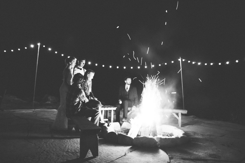 115 Crested Butte CO Private Ranch Wedding Local Foodie Stormy Rain Unique Initimate Burning of Sage Ceremony Barn Live Band Marquee Lights Stars Night Sky