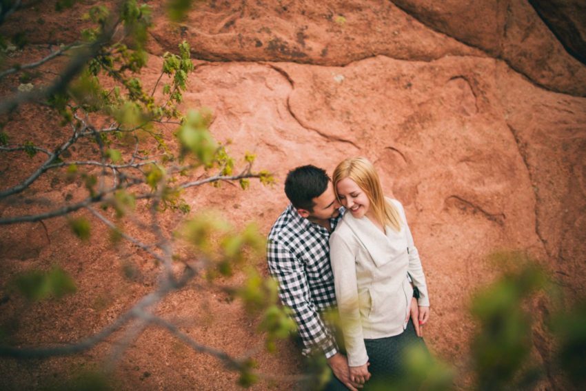 003 Garden of the Gods Adventure Engagement Session Denise Levi