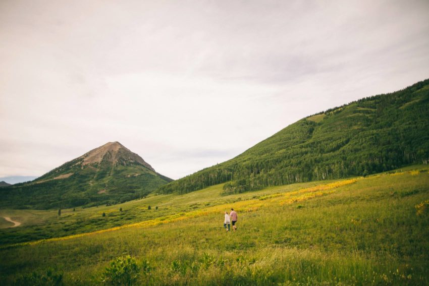 009 Crested Butte Wildflower Adventure Engagement Shoot Washington Gulch Jenna Drew