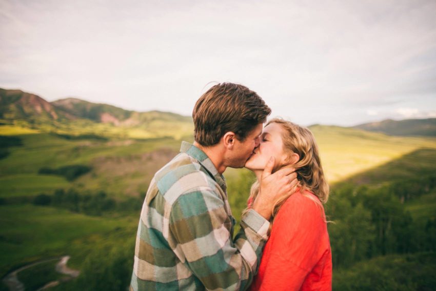 010 Crested Butte Wildflower Adventure Engagement Shoot Washington Gulch Jenna Drew