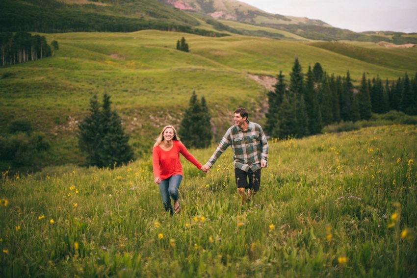 011 Crested Butte Wildflower Adventure Engagement Shoot Washington Gulch Jenna Drew