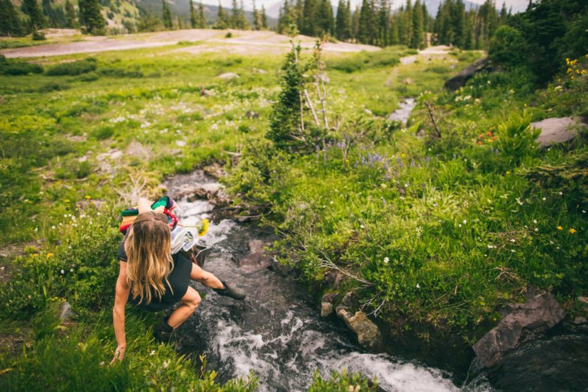 025 Crested Butte Elopement Waterfall Krsitin Phil Westfalia Off Road Adventure