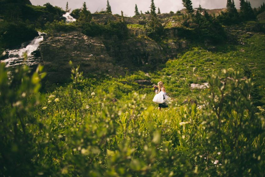 026 Crested Butte Elopement Waterfall Krsitin Phil Westfalia Off Road Adventure