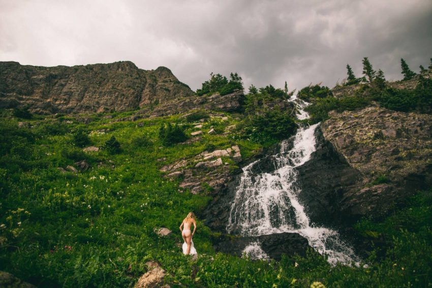 030 Crested Butte Elopement Waterfall Krsitin Phil Westfalia Off Road Adventure