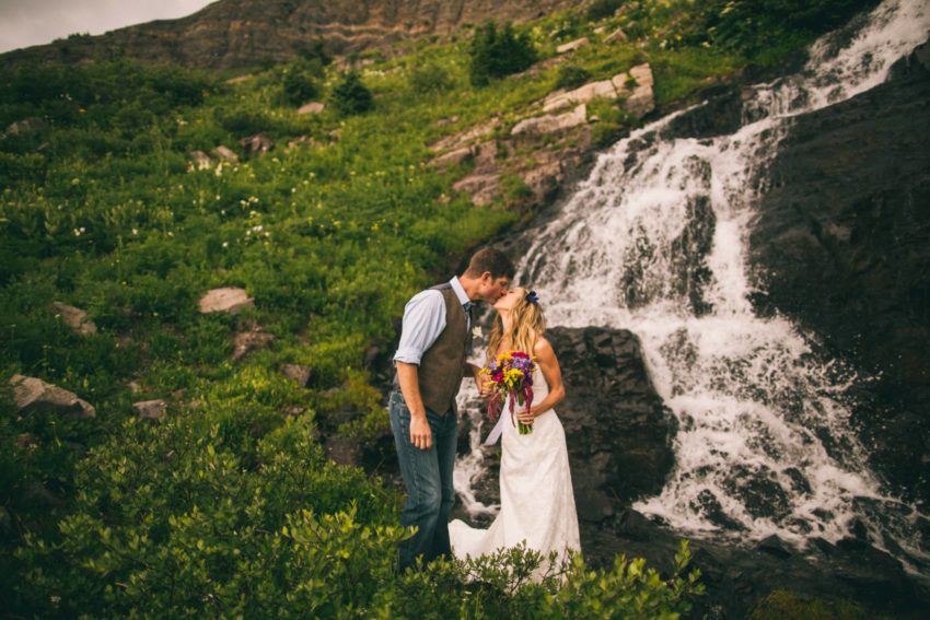 036 Crested Butte Elopement Waterfall Krsitin Phil Westfalia Off Road Adventure