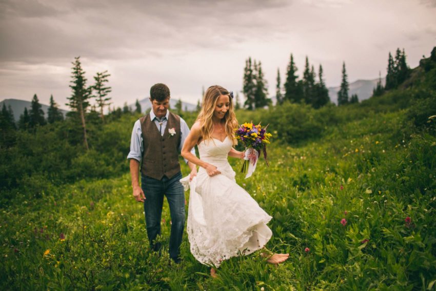 039 Crested Butte Elopement Waterfall Krsitin Phil Westfalia Off Road Adventure