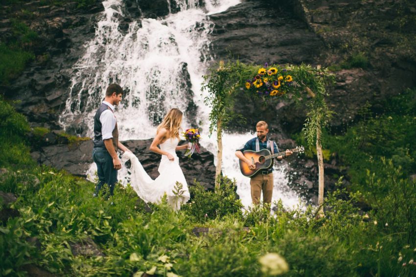 041 Crested Butte Elopement Waterfall Krsitin Phil Westfalia Off Road Adventure