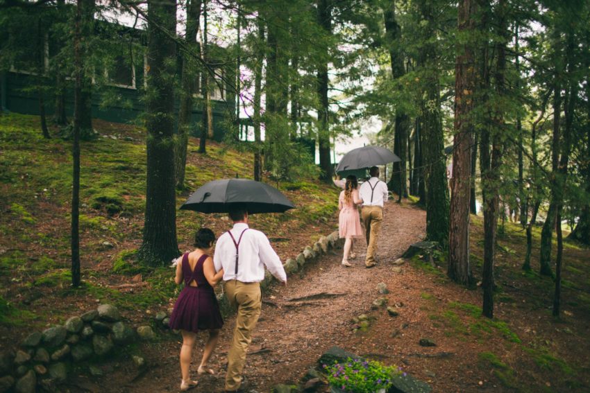 056 Minocqua Wisconsin Northwoods Rainy Wedding Kat Jared Clearwater Camp for Girls