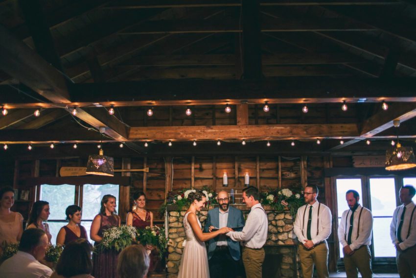 071 Minocqua Wisconsin Northwoods Rainy Wedding Kat Jared Clearwater Camp for Girls