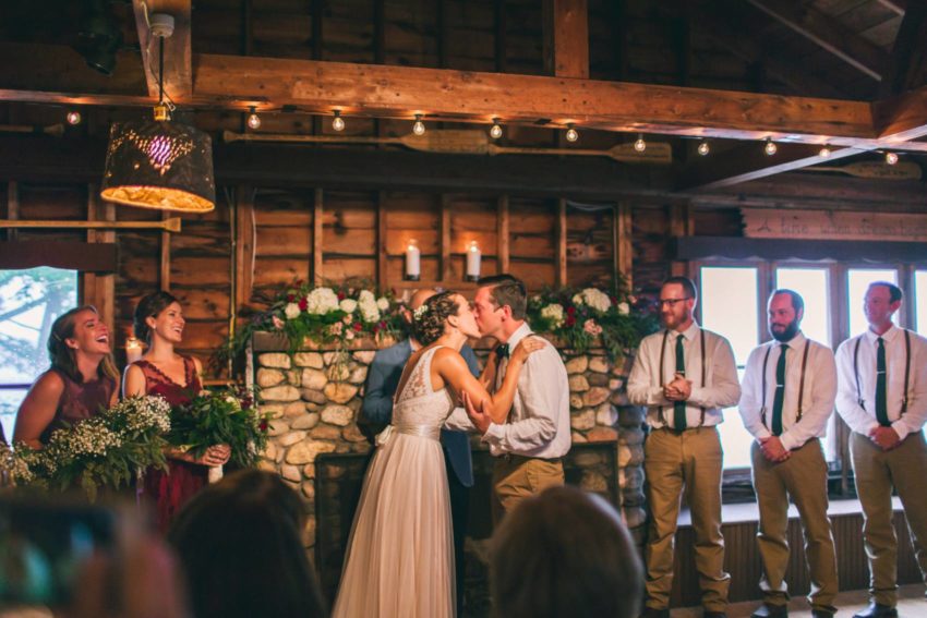 072 Minocqua Wisconsin Northwoods Rainy Wedding Kat Jared Clearwater Camp for Girls