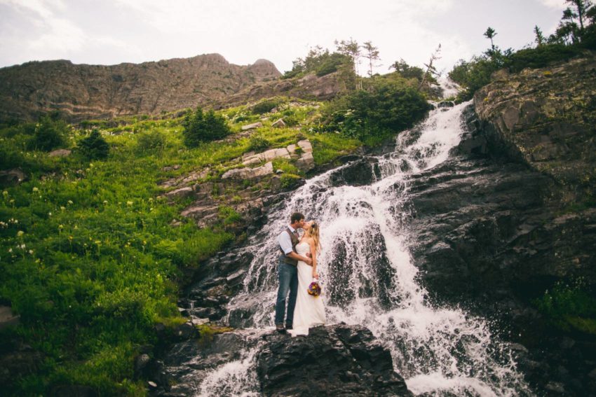 075 Crested Butte Elopement Waterfall Krsitin Phil Westfalia Off Road Adventure