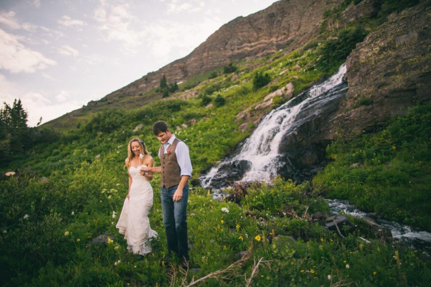 076 Crested Butte Elopement Waterfall Krsitin Phil Westfalia Off Road Adventure