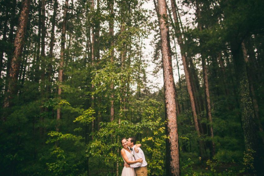 085 Minocqua Wisconsin Northwoods Rainy Wedding Kat Jared Clearwater Camp for Girls