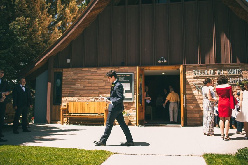 queen of all saints wedding catholic crested butte colorado