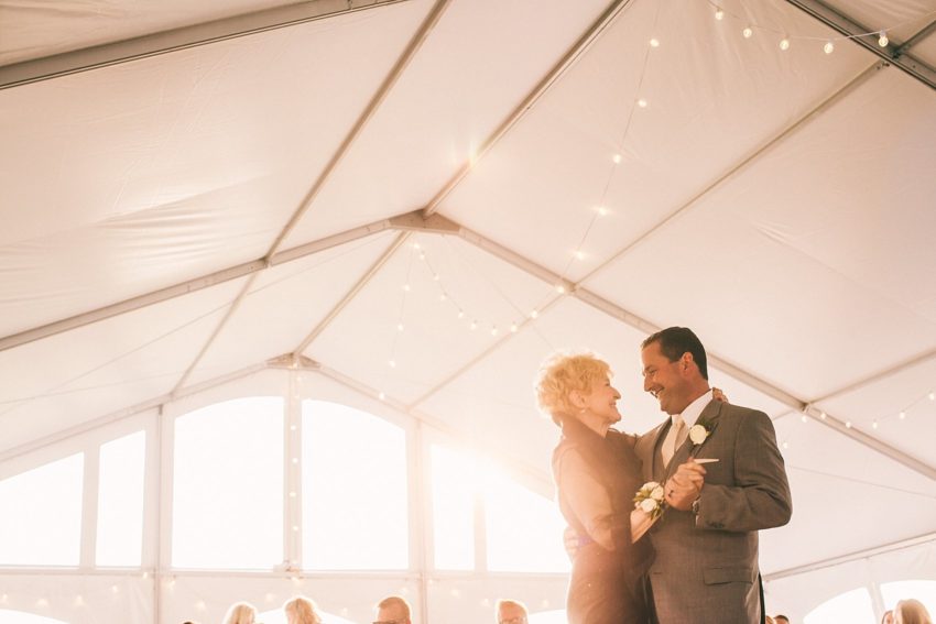 Mom Son dance Ten Peaks Crested Butte