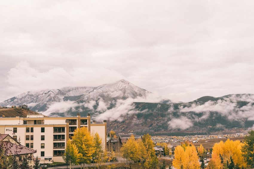 Crested Butte First Snow in the Fall