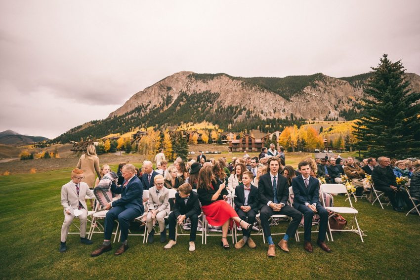 Club of Crested Butte Fall Wedding