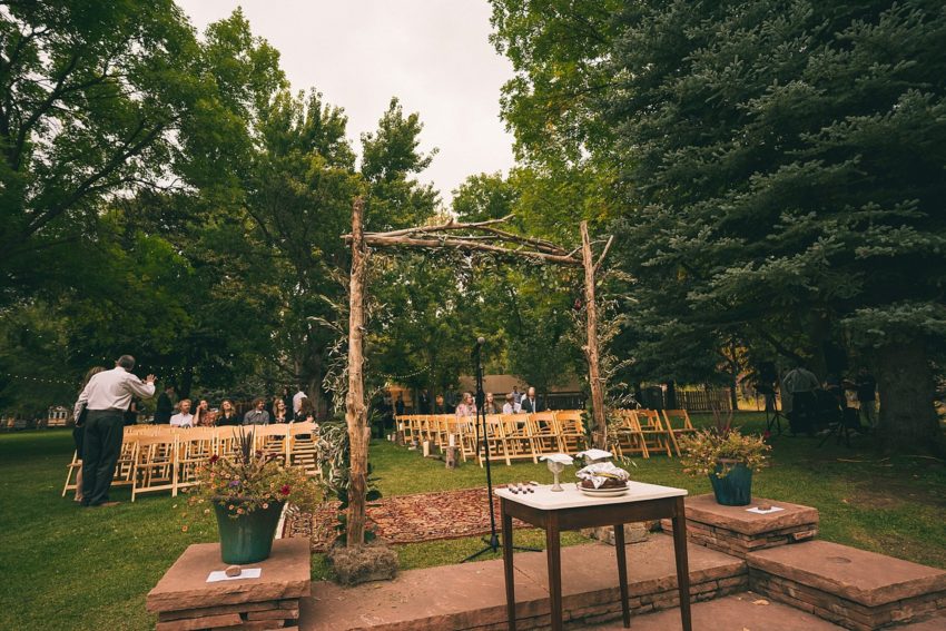 Riverbend Lyons Colorado ceremony location